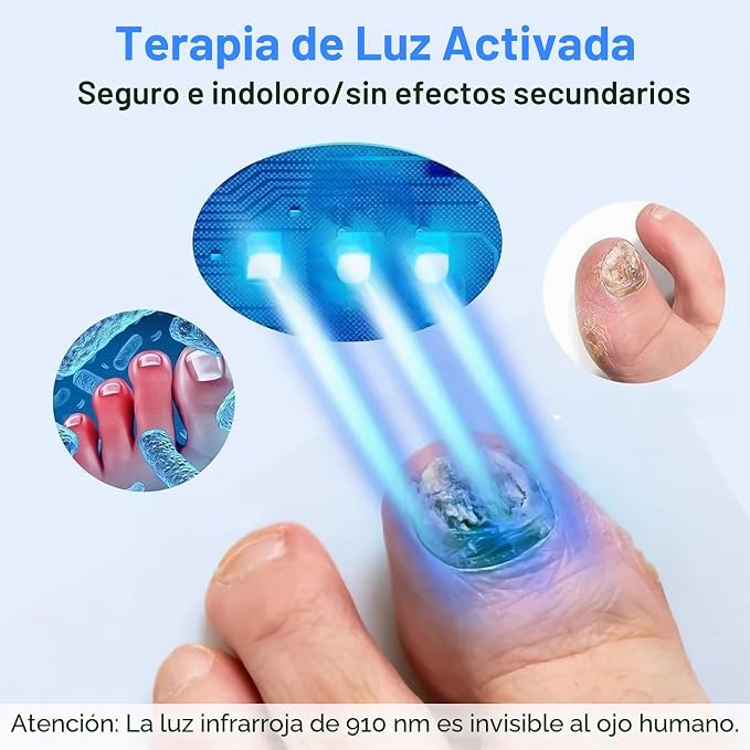 NailCare Pro - Dispositivo de Cuidado de Uñas con Luz LED💅