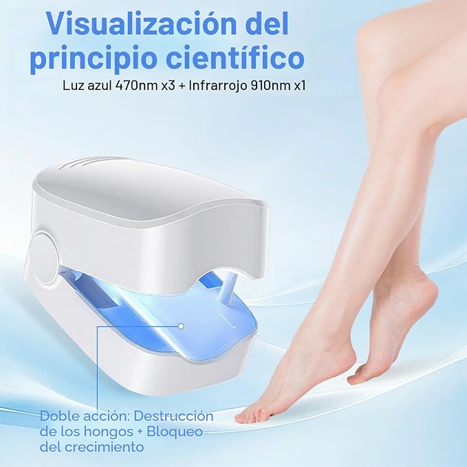 NailCare Pro - Dispositivo de Cuidado de Uñas con Luz LED💅